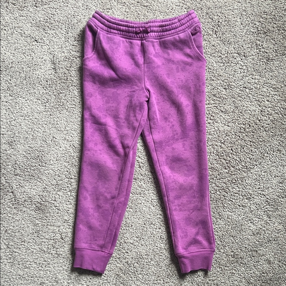 Kids Purple Jogger Sweatpants - Size 6-7 XS